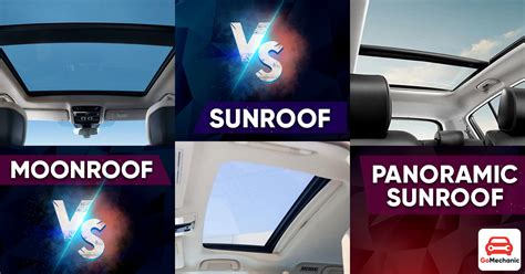 Moonroof Vs Sunroof Vs Panoramic Sunroof Key Differences