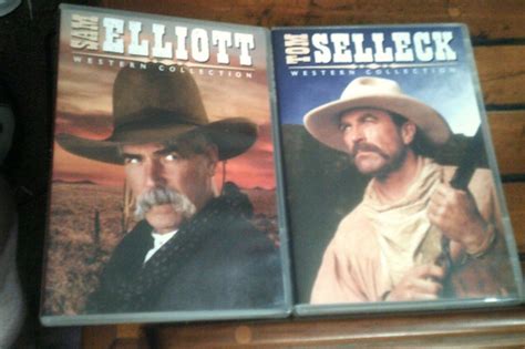 6 Film Sam Elliott And Tom Selleck Western Movies Dvd Collection Perfect