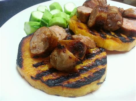 Recipe: Grilled Butternut Squash Patties with Sausage and ...