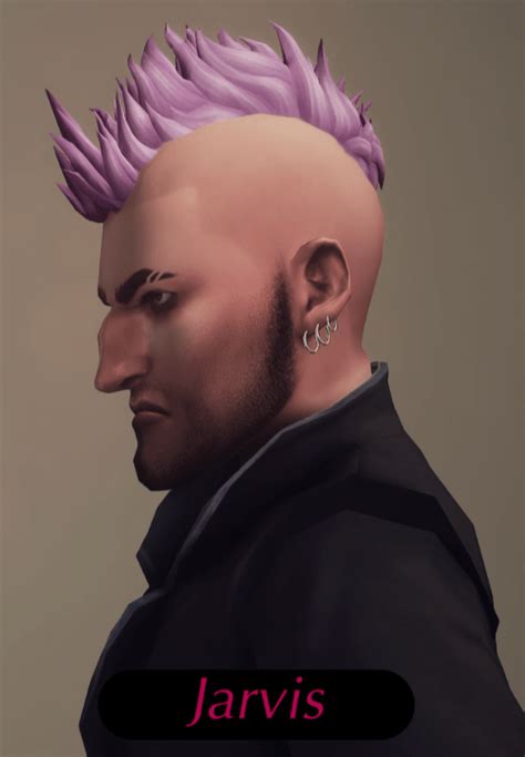 Latest Sims 4 Mohawk Hairstyle Custom Content — Snootysims In 2022