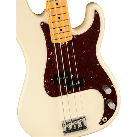 Fender American Professional Ii P Bass Mn Owt Electric Bass Guitar