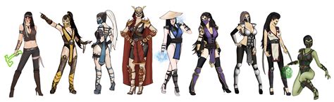 The game features arguably one of the strongest stories ever crafted for the franchise, with some classic characters now fighting alongside their grown children in a story mode that is dripping in nostalgia. Female Version of Male MK Characters by Sajad-Sekhavati on ...