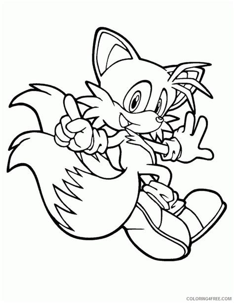 cool sonic coloring pages for boys Coloring4free - Coloring4Free.com