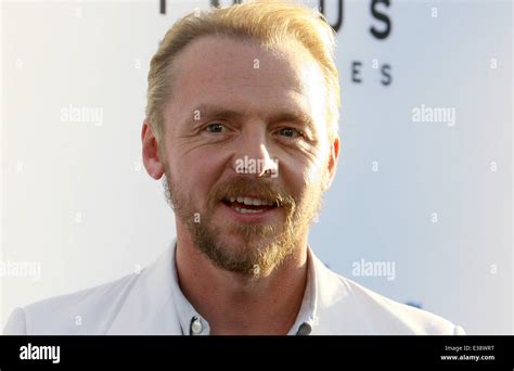 The Worlds End Hollywood Premiere Featuring Simon Pegg Where