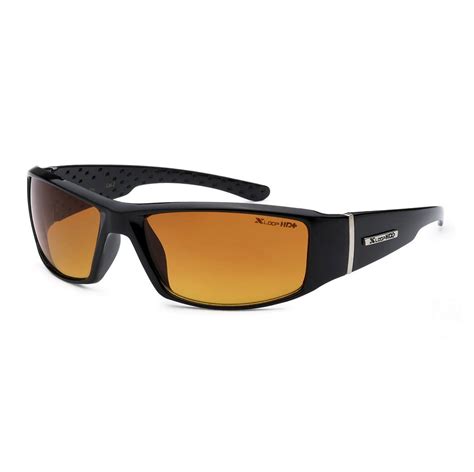xloop hd vision black high definition anti glare lens sunglasses black 4098a click image for