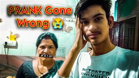 Prank On My Mom Gone Wrong😭 I Pranked My Mother But What Happened Youtube