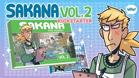 SAKANA Volume 2 Kickstarter by Mad Rupert — Kickstarter
