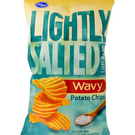 Kroger® Lightly Salted Wavy Potato Chips 105 Oz Qfc