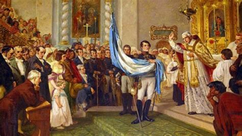 Se trataba de dejar de utilizar el emblema que desplegaban las tropas contra las que se combatía. La muerte de Belgrano, fecha ligada a nuestro emblema ...