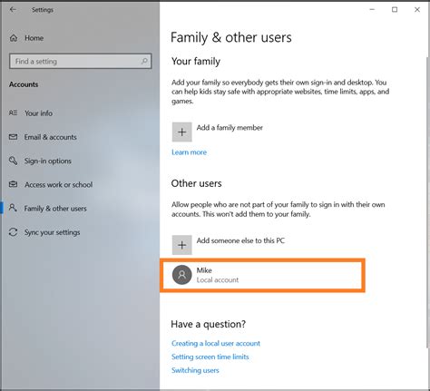 How To Create A New User In Windows 10 Geeksforgeeks