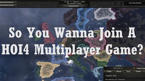 Hoi4 How To Find And Join A Multiplayer Game Youtube