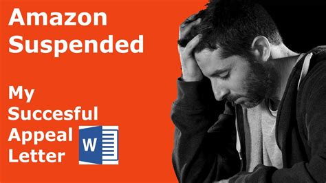 Amazon Account Suspended Help With Appeal Letter And Plan Of Action