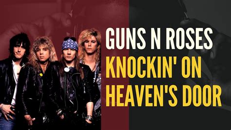 Guns N Roses Knockin On Heaven S Door Everday New Cover Of Knockin On Heaven S Door Youtube