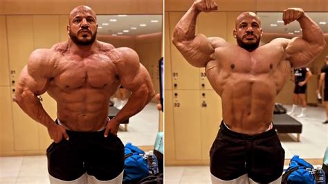 Big Ramy Shares Massive Physique Update Reveals Weight Of 337 3 Lb