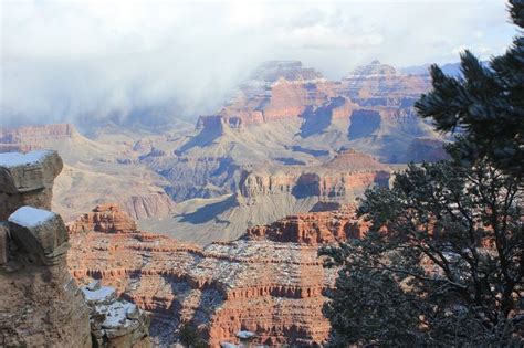 December In The Grand Canyon Grand Canyon Natural Landmarks Canyon