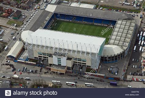 Before leeds united moved into the ground, the ground was developed by resident team leeds leeds railway station is located just over 2 miles away north east of elland road stadium which. aerial view of Leeds United Elland Road football Stadium in Leeds Stock Photo: 67851189 - Alamy
