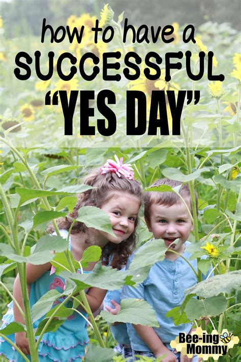 How To Have A Successful Yes Day