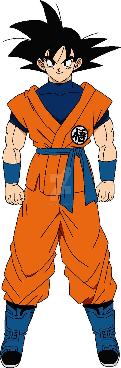 Son Goku Dbh Outfit Redesign V2 Shintani Yamamuro By Anorkius Thenerx