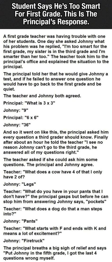 One Of My Favorite Little Johnny Jokes Joke Stories Really Funny