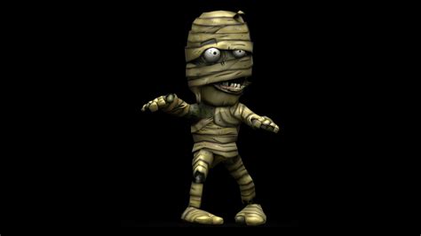 Artstation Mummy Animated And Fully Rigged 3d Character Game Assets