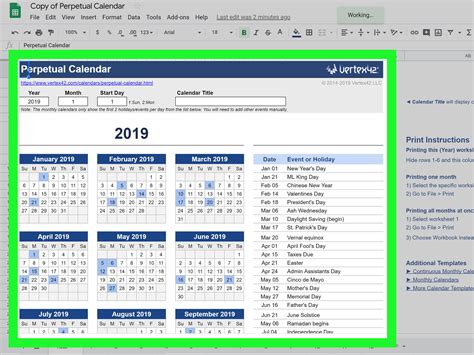 How To Create A Calendar In Excel