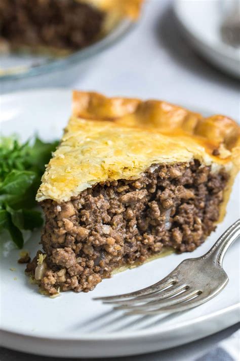 Tourtiere Traditional Canadian Meat Pie Simply Whisked Recipe