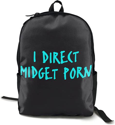 I Direct Midget Porn Single Side Printed Backpacks Laptop