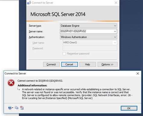 After Upgrading To Windows Can T Connect To Sql Server Tfs Remotely