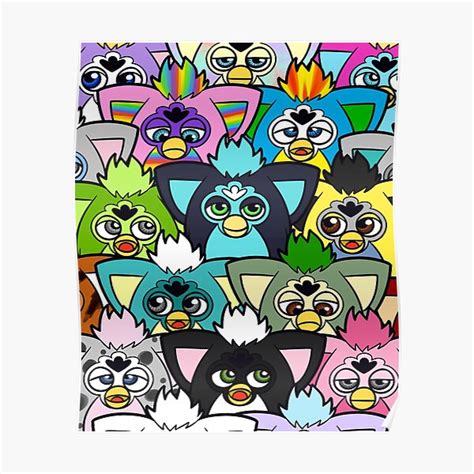 Furby 1990 Posters Redbubble