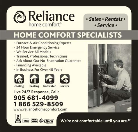Reliance Home Comfort Canpages