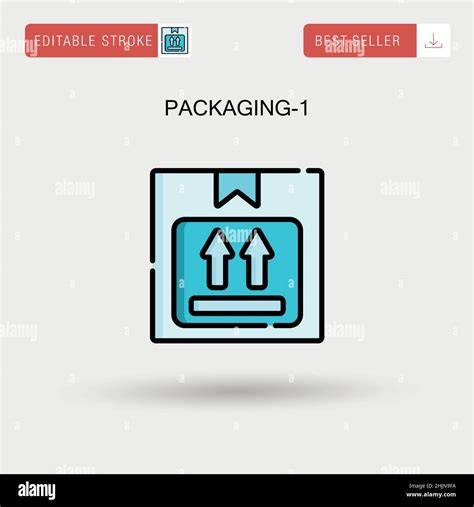 Packaging 1 Simple Vector Icon Stock Vector Image And Art Alamy