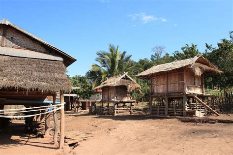 Akha Tribe Village Laos Stock Photo Image Of Nature 50717836