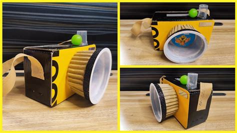Diy Toy Camera For Kids How To Make Toy Camera From Cardboard Box