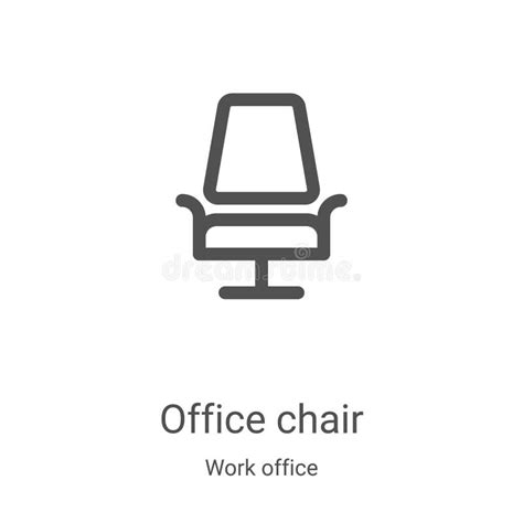 Office Chair Icon Vector From Furniture Collection Thin Line Office