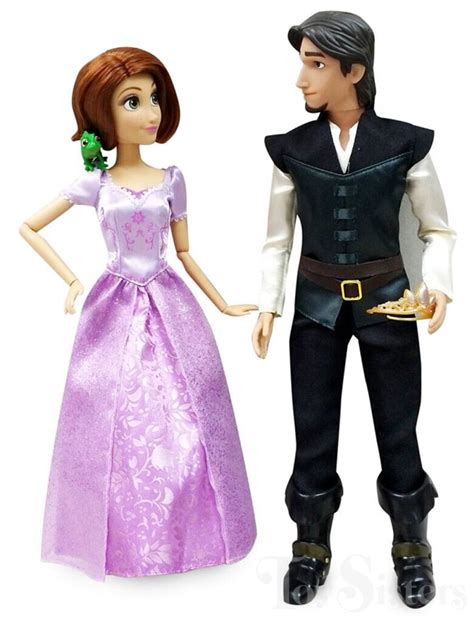 Disney Store Tangled Rapunzel And Flynn Doll 2 Pack 2020 Toy Sisters