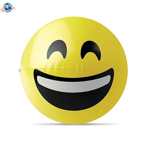 Pallone Emoticon Che Ride Logo Personalizzato Da 153€