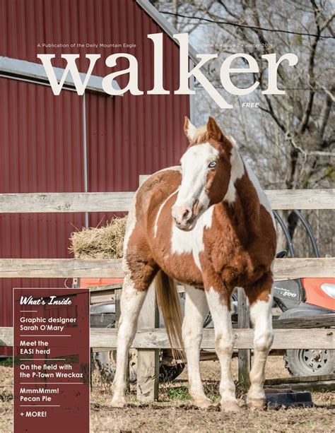 Walker Magazine Winter 2018 By Daily Mountain Eagle Issuu