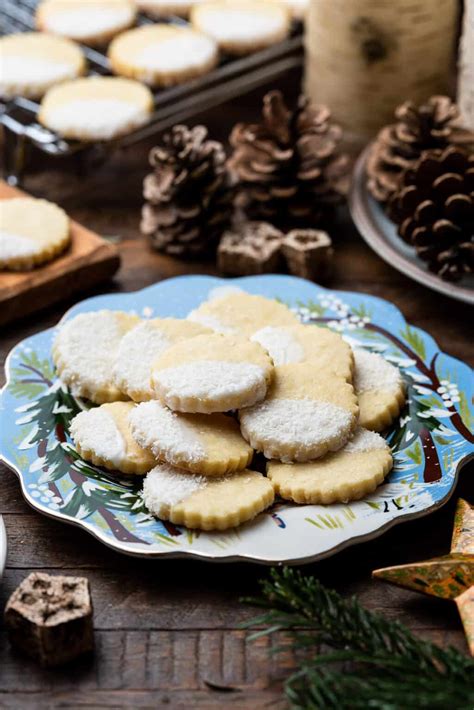 Coconut Shortbread Cookies French Sablé Cookies Kitchen Confidante®
