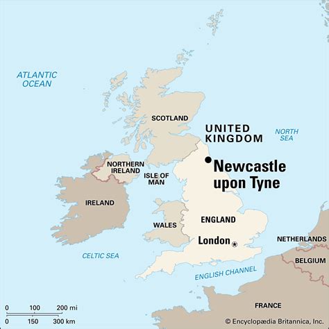 Map Of Newcastle Upon Tyne And Surrounding Areas Beilul Rochette