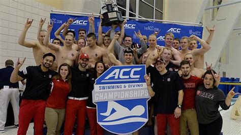 Nc State Wins 2016 Acc Mens Swimming And Diving Championship Youtube