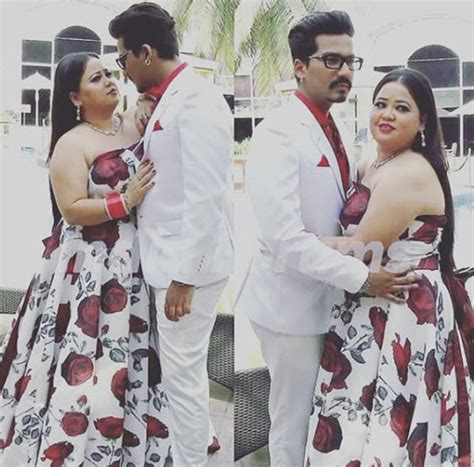 Haarsh Limbachiyaa Gives A Special Bday Surprise To Bharti Singh Gets Her Name Inked
