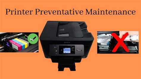 How To Maintain Your Printer Preventative Maintenance Youtube