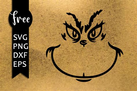 Grinch Face Svg Free Download / The Grinch SVG File - Search images