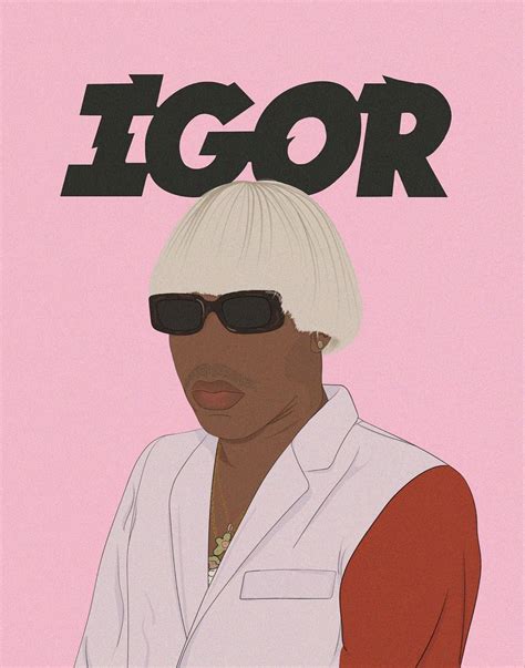 Tyler Tyler The Creator Album Igor Digital Drawing Inspired By Tyler