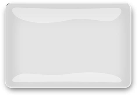 Whitey Glossy Rectangle Button Clip Art At Vector Clip Art