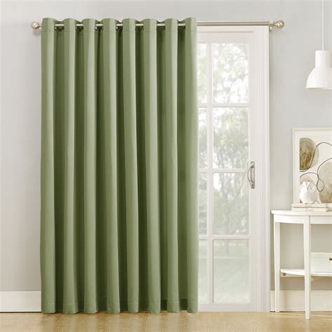 Buy Sun Zero Barrow Energy Efficient Grommet Sliding Patio Door Curtain