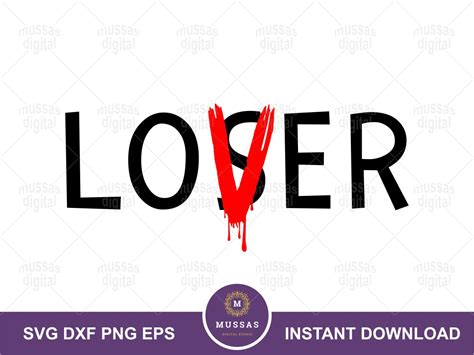 Vlone Loser Lover SVG | Vectorency