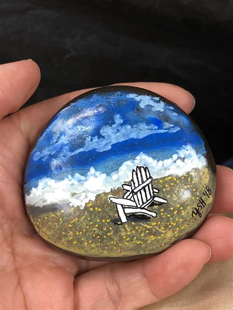 Pin By Allee Zindel On Painted Stones Rock Painting Patterns Hand