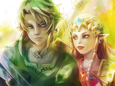 Loz Link And Zelda By Miyukiko On Deviantart Twilight Princess