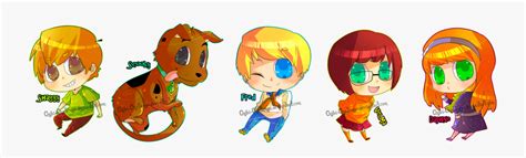With casey kasem, don messick, heather north, frank welker. Chibi Movie Game Characters - Chibi Scooby Doo Characters ...